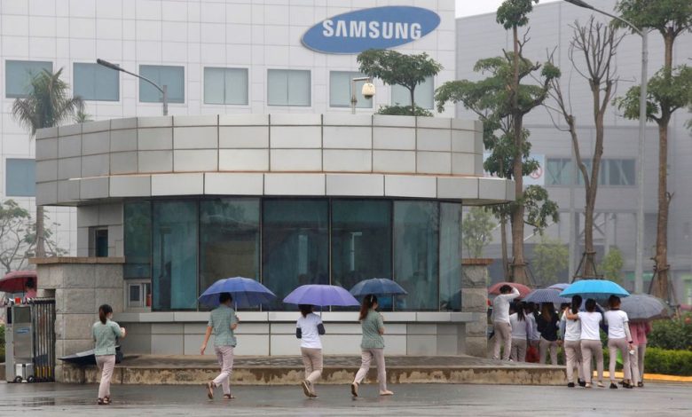 EXCLUSIVA: Los trabajadores de Samsung en Vietnam son los más afectados por la desaceleración de la demanda mundial de productos electrónicos